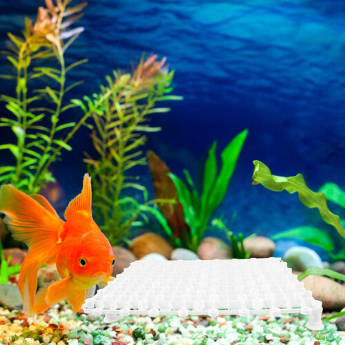 4St Filtertray Aquarium Wit PP Met Optimale Waterdoorlaat 2