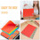 2Sets A4 Map Scheidingsbladen Met Plastic Tabbladen 5