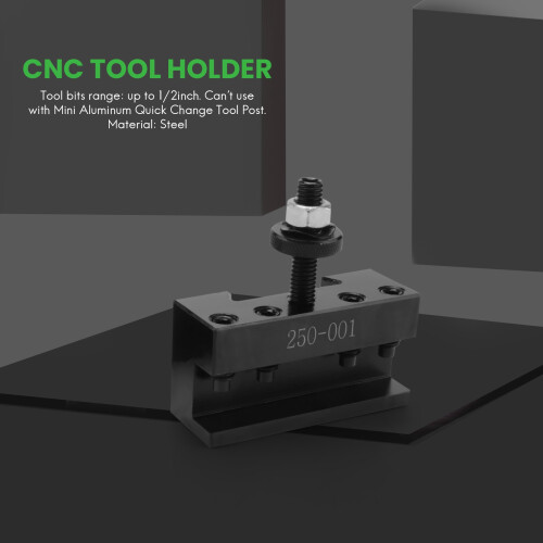 2-Piece Set 250 - 001 0Xa Quick Change Tool Turning Tool Holder Steel Material 1 # Bracket 2