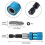 3PCS 60mm Drywall Screw Bits Setter Magnetic Bit Holder 1/4 Inch Hex Shank Driver Bits Adjustable Depth Screw Holder 7