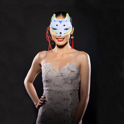 Multicolor Vossenmasker Voor Carnaval En Verkleedfeest 2