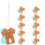 1Set Multifunctionele Papiertags Met Touw Voor 6