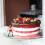 1Set Herbruikbare Voetbal Taartdecoratie Mini Speelers Set 3