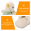 1Paar Comfortabele Indoorslippers Rubberen Zool 4