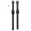 2Sets Zwarte Buckle Straps Voor Professionele Rollerskates 9