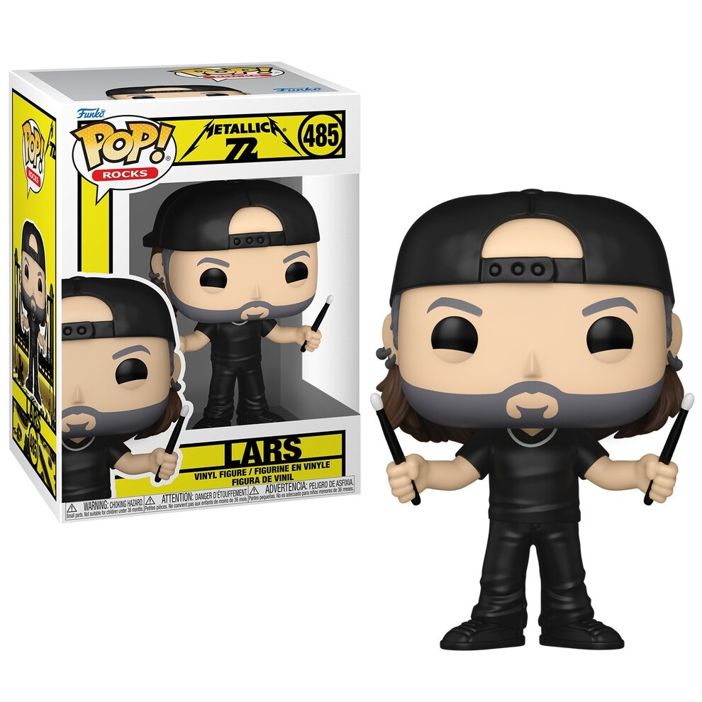 Funko POP! Rocks Metallica 72 Lars #485 Vinyl Figure - Image 6