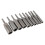 10Pc 1/4 Inch Wrench Hex Bit Socket Set Deep Long 1/2 Inch Impact Drill Socket Adapter Drill Bits 9