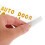 2St Auto Veiligheid Sticker Voor Open Waarschuwing 6