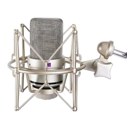Microphone Shock Mount Adjustable Mount Recording for Newman TLM103 Metal Bracket Pod Microphone Mount 2