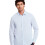 Ted Baker (M, Light Blue) Ted Baker Mens Linen Blend Regular Long-Sleeved Shirt 4