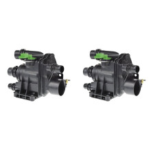 2X Coolant Thermostat Housing 9807198480 9807119880 for 208 308 Ctiroen C3 C4 DS3 9806243480 FR205500