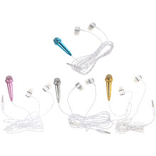 4St Compacte Microfoon Voor Telefoon Heldere Opname