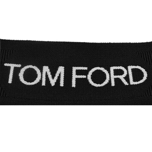 TOM FORD (M, Black) Tom Ford Mens Logo Cotton Blend Briefs 2