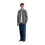 Farah (S, Charcoal Marl) Farah Mens Milners Checked Shirt 4