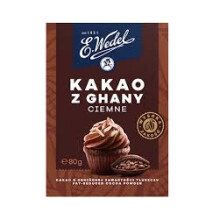WEDEL MØRK KAKAO FRA GHANA 80G