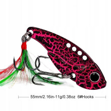 Wobbler SWING FISKEAGON GEDDE OG SANDER OG ABORRER 11g 5.5cm EL165