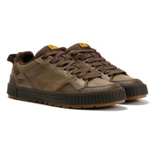 (, ) Caterpillar Axiom Waxy Leather Men's Cub Lace-Up Shoes