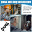 200 Amp Meter Socket Jumper Assembly Bypass Jumper for Electrical Meter Base Link for Testing Circuit Security 4pcs 9