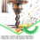 (Green) Multi-Function Drill Grinder, Drill Bit Sharpener, Power Drill Bit Grinding 3