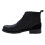 (10 UK, Black) Firetrap Mens Focus Leather Block Heel Boots 5