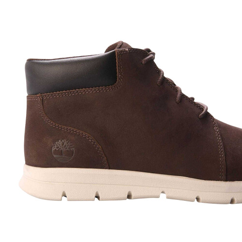 Timberland (8 UK, Brown) Timberland Mens Graydon Basic Leather Mid Boots 1
