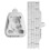 2St Multifunctionele Panda Silicone Mallen Voor Cake En 7