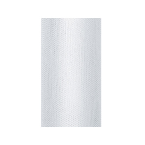 Sileä tylli, vaaleanharmaa, 15cm x 9m, 1 kpl.