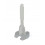 T-formet skrue TwistLevel niveausystem 3mm 1