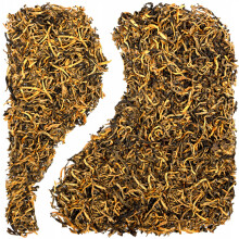 Sort løs te høj kvalitet Golden Monkey Yunnan gylden engros 1 kg