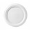 VENTILATIONSGITTER TIL PARABELEN MED DIAMETER 150 HVID RUND 1