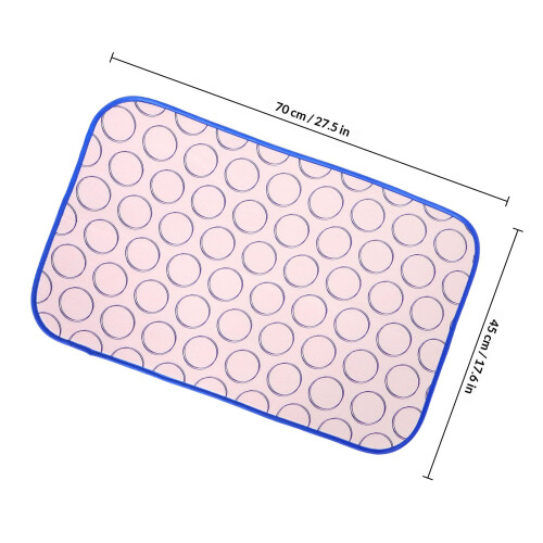 Compacte Roze Strijkmat Warmtebeschermer En Draagbaar Ontwerp 1