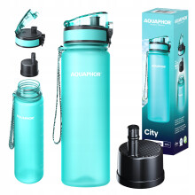 Aquaphor CITY Filterflaske 500ml Mint Spacer Vandflaske 1 Refill