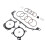2X Kit de Reparation de Joint Torique Vanos pour  E36 E39 E46 E53 E60 E83 E85 M52Tu M54 Kit de Reparation Double Convexe 11361433513 2