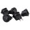 30Pcs SPST Black Button /Off Round Rocker  AC 6A/250V 10A/125V 2