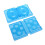 5X CD Storage Box 10-Piece Pack CD Case Plastic Double-Sided CD Storage Car CD Case Thickened DVD Case, 6