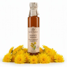 Mælkebøttesirup 315 g naturlige mælkebøtteblomster med citron hjemmelavet