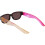 Nike (One Size, Earth/Mauve) Nike II Plastic Rectangle Sunglasses 5
