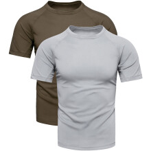 Rød herre-T-shirt i bomuld med Recea M-print