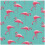 Flamingo-lautasliinat, 33x33 cm, 20 kpl. 1