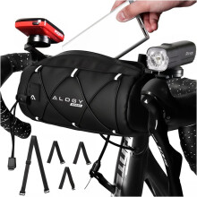 Alogy Sport Pouch cykeltaske sadeltaske styrramme holder 236x105x10cm S sort