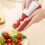 Multi-function Grape Cutter Tomato Slicer, Kitchen Gadget Peeler Cherry Tomato Slicer, Kitchen Accessories Fruit Vegetable Tool Fruit Slicer 2