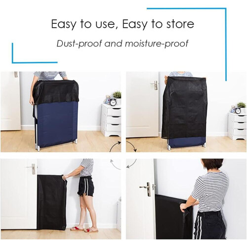 Double Folding Bed Cover And Able Folding Bed Stora Bag 1