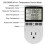 (EU)Digital Temperature Controller Power Socket Outlet EU Plug Thermostat With Timer Switch Sensor Probe Heating Cooling 4