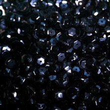 Knuste sekskantede pailletter, 6 mm, 12 gram
