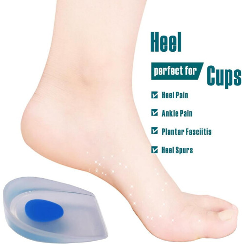 Πέλμα πτέρνας Calcaneal Heel Spur 4 τεμαχίων - Ορθοπεδική εσωτερική σόλα πτέρνας από 1