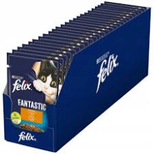 FELIX VÅDFODER TIL KATTE KYLLING, EMBALLAGE 26*85G