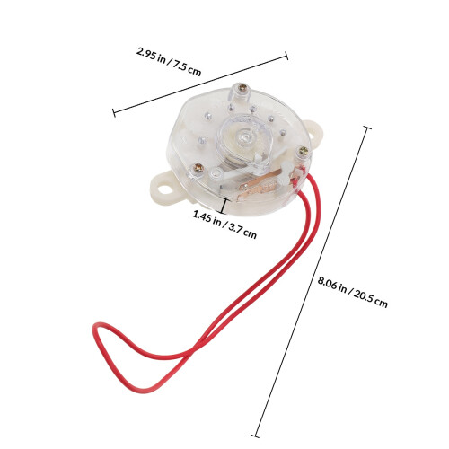 1Fancontroltimer-Voorplafond- En Bureaufans, Wit, Plastic En Metaal 1