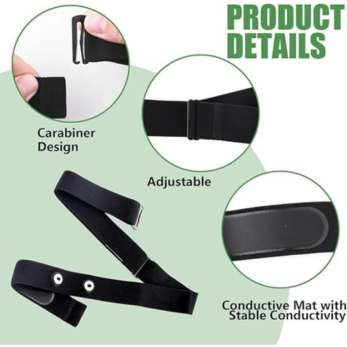 Ζώνη στήθους Polar Pro, αισθητήρας καρδιακών παλμών για ζώνη ANT Bluetooth, συμβατό 2
