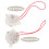 1Fancontroltimer-Voorplafond- En Bureaufans, Wit, Plastic En Metaal 6