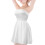 1Witte Comfortabele Strapless Mini Jurk Dames Party 6